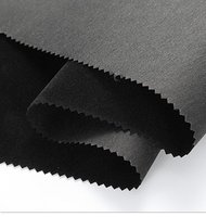 Tissu en velours floqué économique avec support non tissé pour l'intérieur des boîtes à bijoux/cadeaux pour filles et garçons, poids moyen, 100 yards