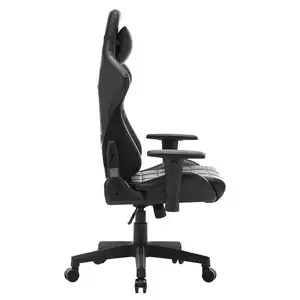Huaheng black armrest racing gaming chair heavy duty