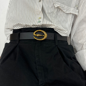 <span class=keywords><strong>Cintura</strong></span> in Stock da <span class=keywords><strong>donna</strong></span> alla moda in stile Punk con fibbia in bronzo oro retrò <span class=keywords><strong>cintura</strong></span> scura in lega materiale - Product Image 1