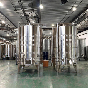 Serbatoio di Fermentazione in Acciaio Inox 304/316 da 1000L/<span class=keywords><strong>500L</strong></span>/200L, Facile da Usare, per Alcol da Frutta, con Raffreddamento a Giacca a Punti e 1 Pressione - Product Image 1