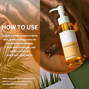 Etiqueta privada Vegano <span class=keywords><strong>Coreano</strong></span> Cuidado de la cara <span class=keywords><strong>Aceite</strong></span> de semilla de jojoba <span class=keywords><strong>Aceite</strong></span> de semilla de girasol Vitamina E <span class=keywords><strong>Aceite</strong></span> de limpieza de luz facial nutritiva - Product Image 5