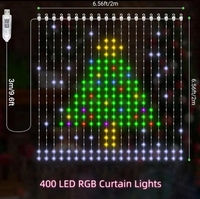 Guirlande lumineuse intelligente à commande par application pour la décoration de la maison, mariage, Noël, fête, ambiance festive, lumière LED RGB avec USB