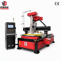 Routeur CNC bois haute précision 1325 robuste à prix abordable avec système de contrôle DSP et composants de moteur à engrenages - Boîte de vitesses centrale