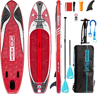 En stock, planche à pagaie gonflable YASKA 10'6, planche à pagaie pour lacs et rivières, capacité maximale de 130 kg, accessoires standard