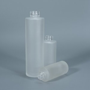 Sang trọng 20ml-150ml thủy tinh mỹ phẩm bơm phun chai với nắp tre Màn hình in mờ thiết kế có thể đọc được và thân thiện với môi - Product Image 5