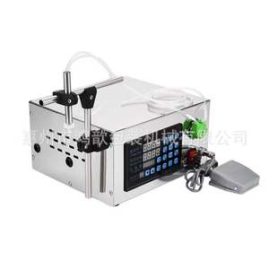 เครื่องบรรจุของเหลวขนาดเล็ก เช่น เครื่องดื่มแอลกอฮอล์ น้ำผลไม้ น้ำแร่ เบียร์ น้ำมัน นม ใช้งานง่าย แม่นยำสูง - Product Image 3