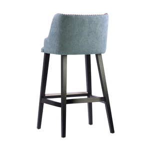 Hot bán Retro khung gỗ thương mại cấp Vải Bọc tựa lưng thanh phân - Product Image 4