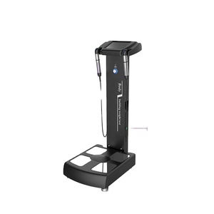 Báscula de Grasa Corporal con Análisis de Composición Corporal, Frecuencia Cardíaca, Prueba Muscular y Cinturón de Masaje para Monitoreo de Peso y Análisis de Bienestar - Product Image 1