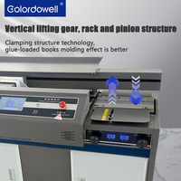 Système de freinage électronique WD-200A4 pour machine de reliure à colle chaude à grande vitesse et intelligente pour reliure latérale