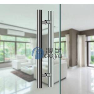 Maniglia per porta maniglia per doccia maniglia per porta a doppia faccia a forma di H vendita calda acciaio inossidabile 304 vetro scorrevole moderno accettabile - Product Image 2