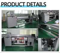 Imprimante à rouleaux Yotta R1800, impression de bannières UV de 1,8 m, imprimante d'affiches, imprimante à rouleaux Ricoh Gbh UV pour l'impression de tapis