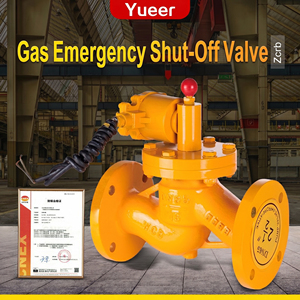 Vanne d'arrêt d'urgence anti-explosion à solénoïde, <span class=keywords><strong>coupure</strong></span> rapide pour réseau de gaz urbain, bâtiment commercial, interverrouillage d'alarme incendie - Product Image 1