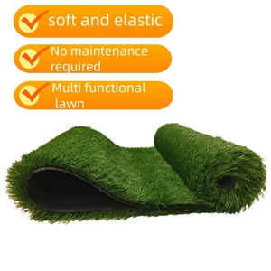30mm altezza pila esterno giardino sintetico tappeto erboso impermeabile verde campo sportivo per l'abbellimento del cortile - Product Image 1