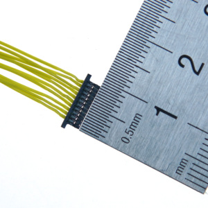 Kabel Harness Konektor Custom Molex 0.8mm Pitch 10Pin 214719-2100 untuk Instrumen Medis Mini, UAV, dan Kamera Gimbal - Product Image 2