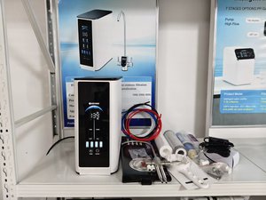 เครื่องกรองน้ำระบบ Reverse Osmosis ใต้ซิงค์ 5 ขั้นตอน 600 GPD พร้อมระบบทำความสะอาดตัวเอง ตรวจสอบค่า TDS ด้วยระบบอัจฉริยะ วัสดุพลาสติก เหมาะสำหรับโรงแรม ระบบกรอง 5 ขั้นตอน - Product Image 2