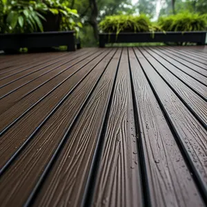 Hot Sale High Quality Wooden Flooring Wood Plastic Composition Decking Outdoor WPC Decking