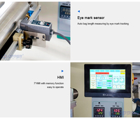 Machine d'emballage automatique pour aliments, boulangerie, pain, biscuits, muffins