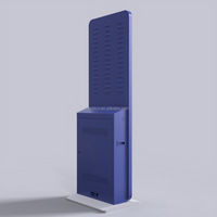 Estación de Carga USB de 32 Puertos con Gabinete Metálico, Compatible con Stripe/GrabPay/Touch n Go + Lector de Tarjetas Bancarias para Comercio Minorista