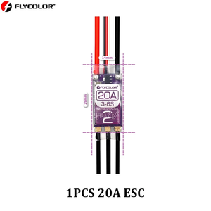 Controlador Electrónico de Velocidad (ESC) FLYCOLOR <span class=keywords><strong>Francy</strong></span> 2 sin Escobillas - 20A/30A/40A/50A, BLHeli_32, Protocolo Dshot para Drones FPV - Product Image 1