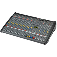 Console de mixage audio professionnelle compacte PM2200-3 à 22 canaux, portable, pour enregistrement en studio et en direct, équipement sonore