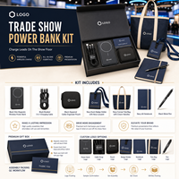 Kit de Regalo Personalizado con Logotipo para Ferias Comerciales: Batería Externa, Obsequio para Eventos Corporativos, Bolso de Recaudación de Clientes, Cordón para Credencial, Cuaderno - Proveedor
