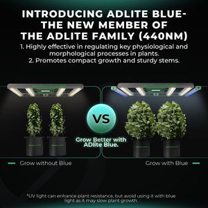 Đèn LED trồng cây thanh Mars Hydro ADlite Blue55 54W, tăng cường thân cây chắc khỏe, quang phổ xanh 440nm, bổ sung ánh sáng LED - Product Image 3