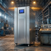 Stabilisateur de tension industriel AVR fiable à bobine en cuivre à réponse rapide pour charges moteur SBW-320KVA