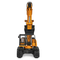 Wltoys 16800 1/16 2,4G Elektrischer Simulations-Legierungs-Bagger mit Licht und Sound Ferngesteuertes Baufahrzeug-Modell USB-Kabel RC
