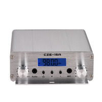 15W Mini amplifikatör alüminyum alaşımlı FM yayını ses amplifikatörü