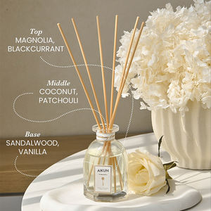 Indoor Premium DIY Fresh Fragrance <b>Reed</b> <b>Diffuser</b> Long-Lasting Essential <b>Oil</b> Eco-Friendly BPA Free Handcrafted Home Aromatherapy - Product Image 4