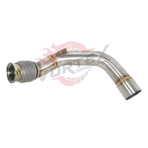 Tubo de Escape de Alto Flujo Vortex Racing Performance de Acero Inoxidable 304 con Acabado Espejo para F90 M5/F92 M8 Fatboy, Mejora del Sistema de Escape 2 - Product Image 5