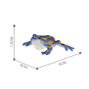 Bộ Đồ Chơi Động Vật Bằng Cao Su Chân Thực Bằng Nhựa Với Mô Hình Đồ Chơi Ếch Phi Tiêu Độc Tượng Động Vật Rừng - Product Image 3