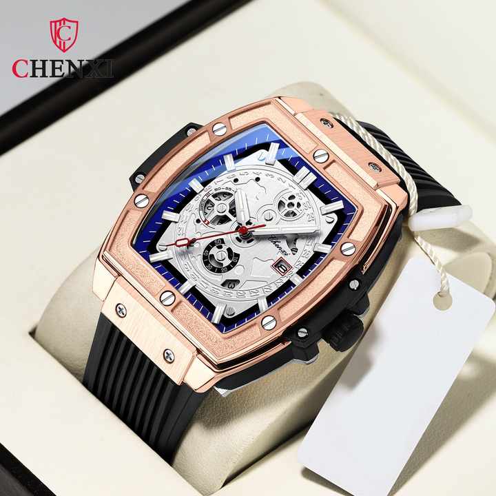 CHENXI 8251 Men's Sport Watch - Fashion, Waterproof, Luminous