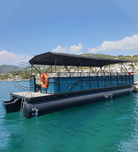 O barco 26-30 dos assentos do barco 26-30 do passageiro do pontão da liga de alumínio para o transporte da ilha - Product Image 3