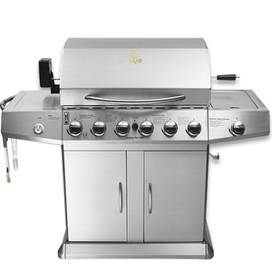 Parrilla Eléctrica de Carbón y Gas para <span class=keywords><strong>Barbacoa</strong></span>, Kamado, Juego Portátil con Alfombrillas, Máquina para Asar Pollo, para Acampar al Aire Libre, Estilo Coreano - Product Image 1