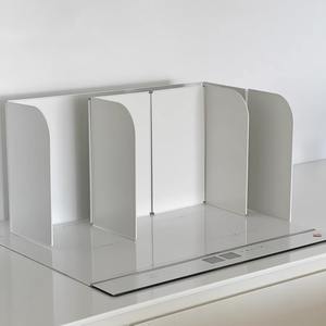 Panneaux <span class=keywords><strong>de</strong></span> protection anti-éclaboussures <span class=keywords><strong>de</strong></span> <span class=keywords><strong>cuisson</strong></span> en métal pliables écologiques modernes <span class=keywords><strong>pour</strong></span> cuisinière à gaz - Product Image 5