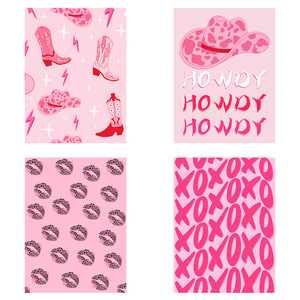 Màu hồng trừu tượng tường nghệ thuật vải Áp phích phòng khách phòng ngủ sơn 3D in sơn - Product Image 5