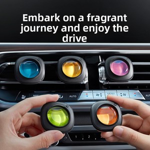 2026 New Crystal Car Vent Clip Air Freshener with <b>Aromatic</b> Odor Removal <b>Perfume</b> for Vehicles - Product Image 3