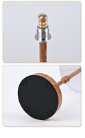 Lampe de bureau LED de style rétro minimaliste nordique moderne, luxe léger, avec batterie, abat-jour en tissu, commande tactile pour chambre à coucher