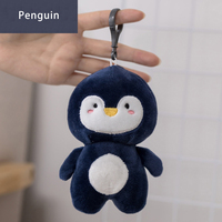 Mini poupée en peluche personnalisée 5cm 10cm porte-clés animal en peluche douce en tissu de coton
