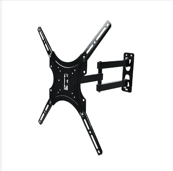 Soporte Tv Led Pared Brazo Movil Monitor warna Negro Led TV Wall Mount Articulado ponsel Monitor 14 sampai 55 hitam