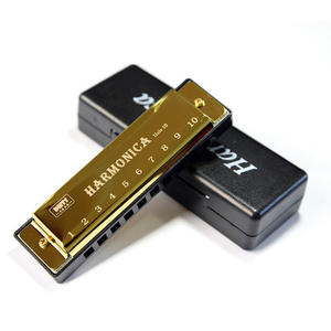 Harmonica 10 Trous Harpe 20 C Tone Diatonic Harp key C Blues Jazz band bouche orgue Harpe Éducation Précoce Bébé Musique Sens Formation - Product Image 4