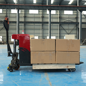 <strong>Portable</strong> Full Electrical <strong>Pallet</strong> <strong>Jack</strong> for Construction Farm and Retail Industries with Core Components Gearbox Engine and Pump - Product Image 4