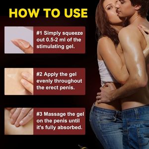 Original Long-Lasting <b>Massage</b> Gel for Men's Penile Enlargement and Delay 50ml No Side Effects Effective <b>Personal</b> Care Product - Product Image 6