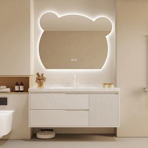 Luxury Big <strong>Half</strong> Moon Frameless LED Wall Decoration Lighted <strong>Mirror</strong> for Living Room Semicircle Irregular <strong>Half</strong> Round <strong>Mirror</strong> - Product Image 4