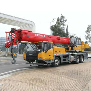 Penjualan Panas Sany 25 Ton Alat Berat Konstruksi Berkualitas Tinggi Model STC250 Truk Derek Bekas untuk Dijual - Product Image 1
