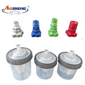 600cc Plastic Verf Spuitpistool Cup Verf Zakken Plastic Cups