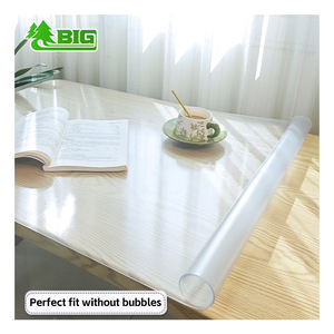 ผ้าปูโต๊ะพลาสติกใสกันน้ำราคาถูก Boligao แบบม้วน สำหรับโต๊ะอาหาร ผ้าคลุมโต๊ะพีวีซีใส ผ้าปูโต๊ะใส - Product Image 5
