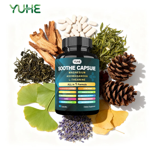 Cápsulas Todo en Uno, Suplemento para Dormir, Alta Absorción, Calmante, Relajante, para el Corazón, L-THEANINA, Magnesio, Ashwagandha - Product Image 2