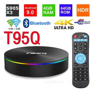 Nuevo Decodificador Transfronterizo Amlogic S905X3 de Cuatro Núcleos <span class=keywords><strong>T95Q</strong></span> Android 9.0 con WIFI de Doble Banda para Reproducción 4K - Product Image 1